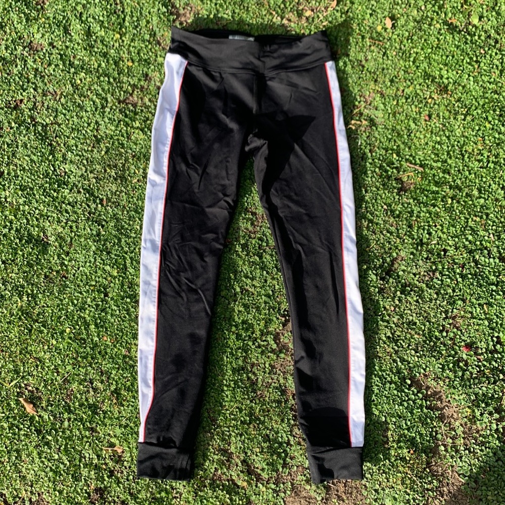 Forever 21 Striped Stretchy Joggers